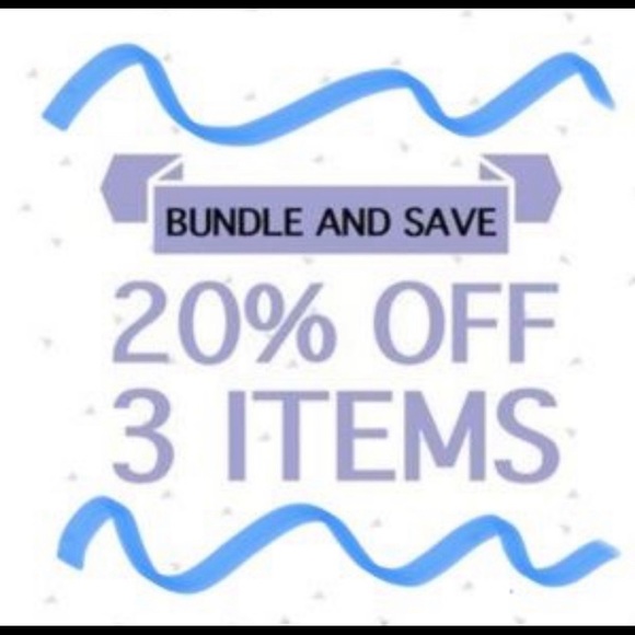 Other - 20% Off Bundles of 3 or More